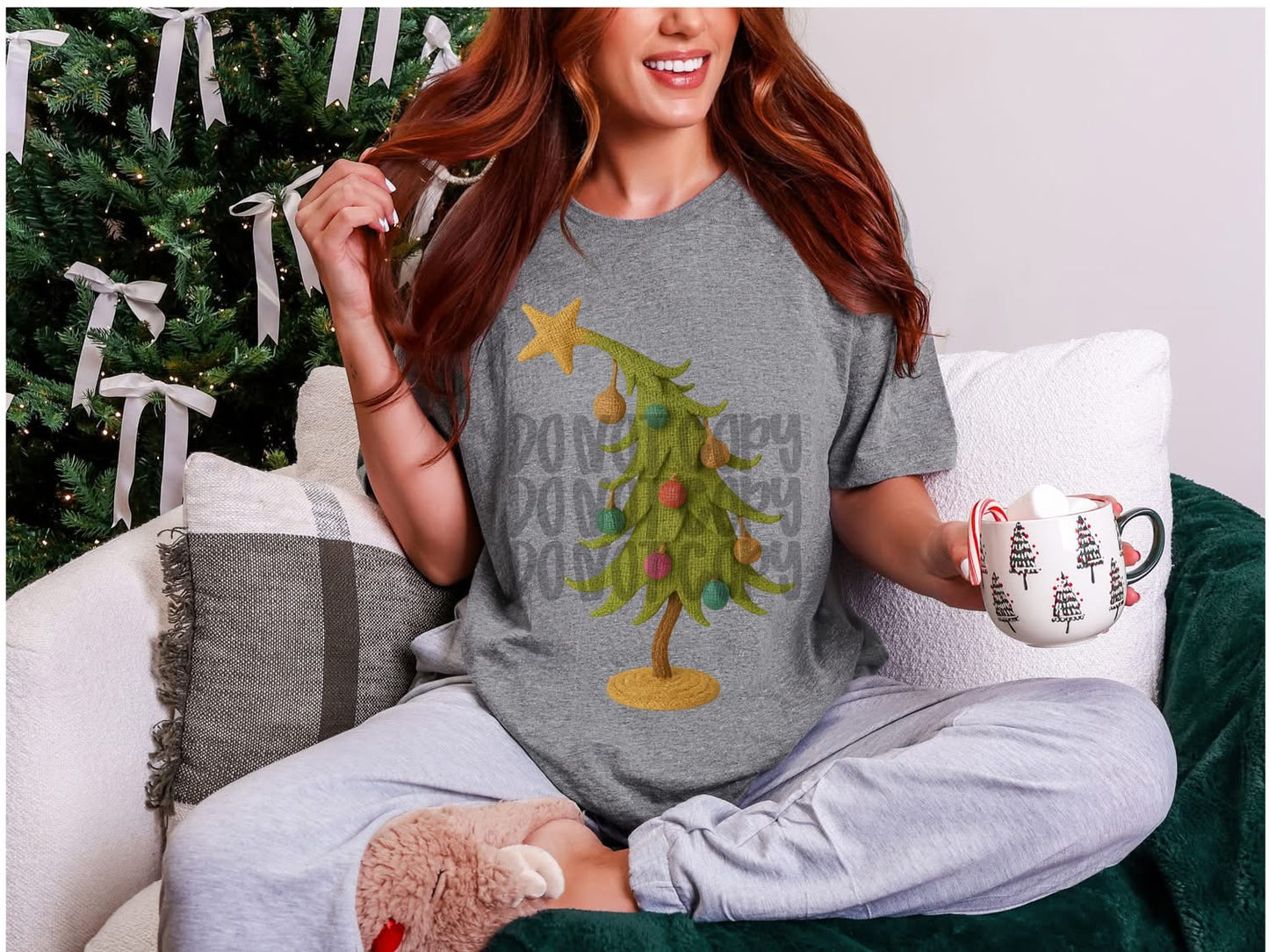 Christmas Tree Green - TRANSFER (WF)