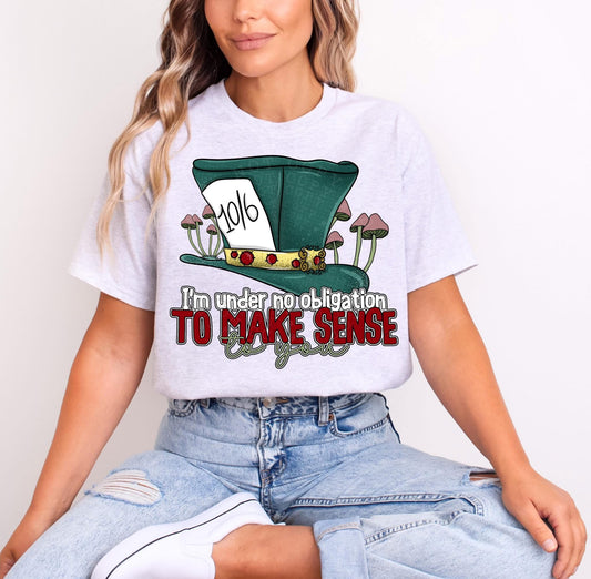 The Under No Obligation To Make Sense -  TRANSFERS (CST)