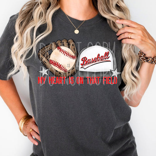My Heart Is On That Field / Baseball -   TRANSFERS (FDCD)