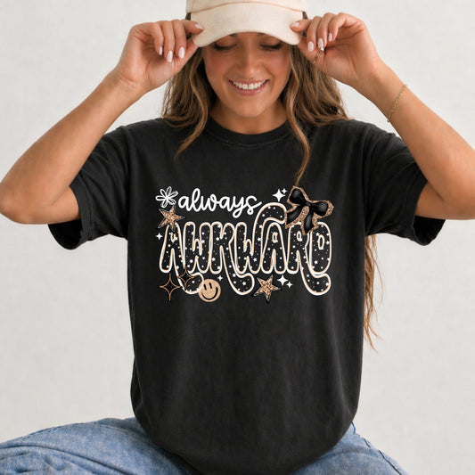 Always Awkward / White - Transfers (CSC)