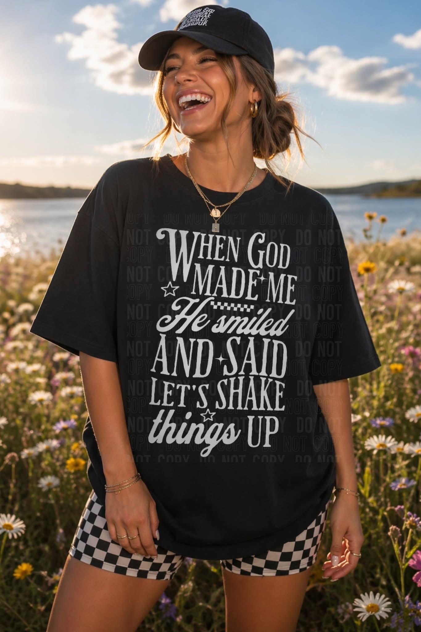 When God Made Me / White  - TRANSFER (SBB)