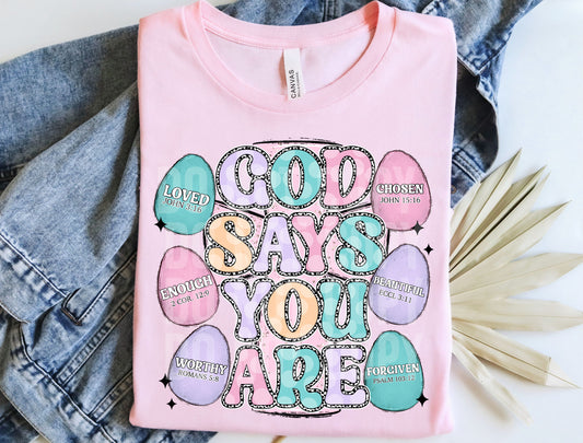 God Says You Are  - Transfer (SCG)
