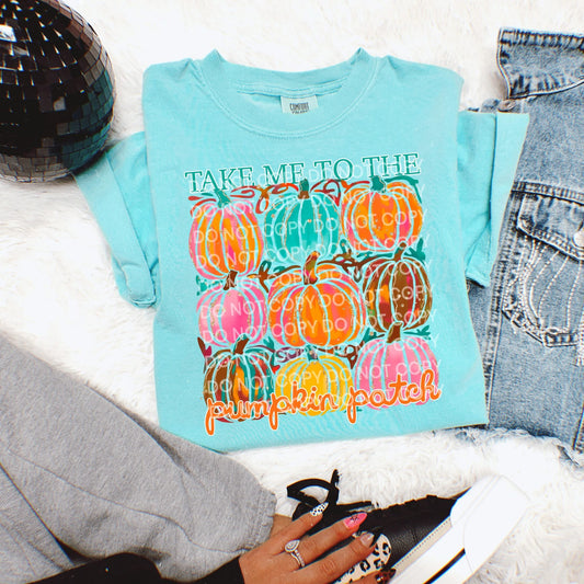 Take Me To The Pumpkin Patch -  TRANSFER (SC)