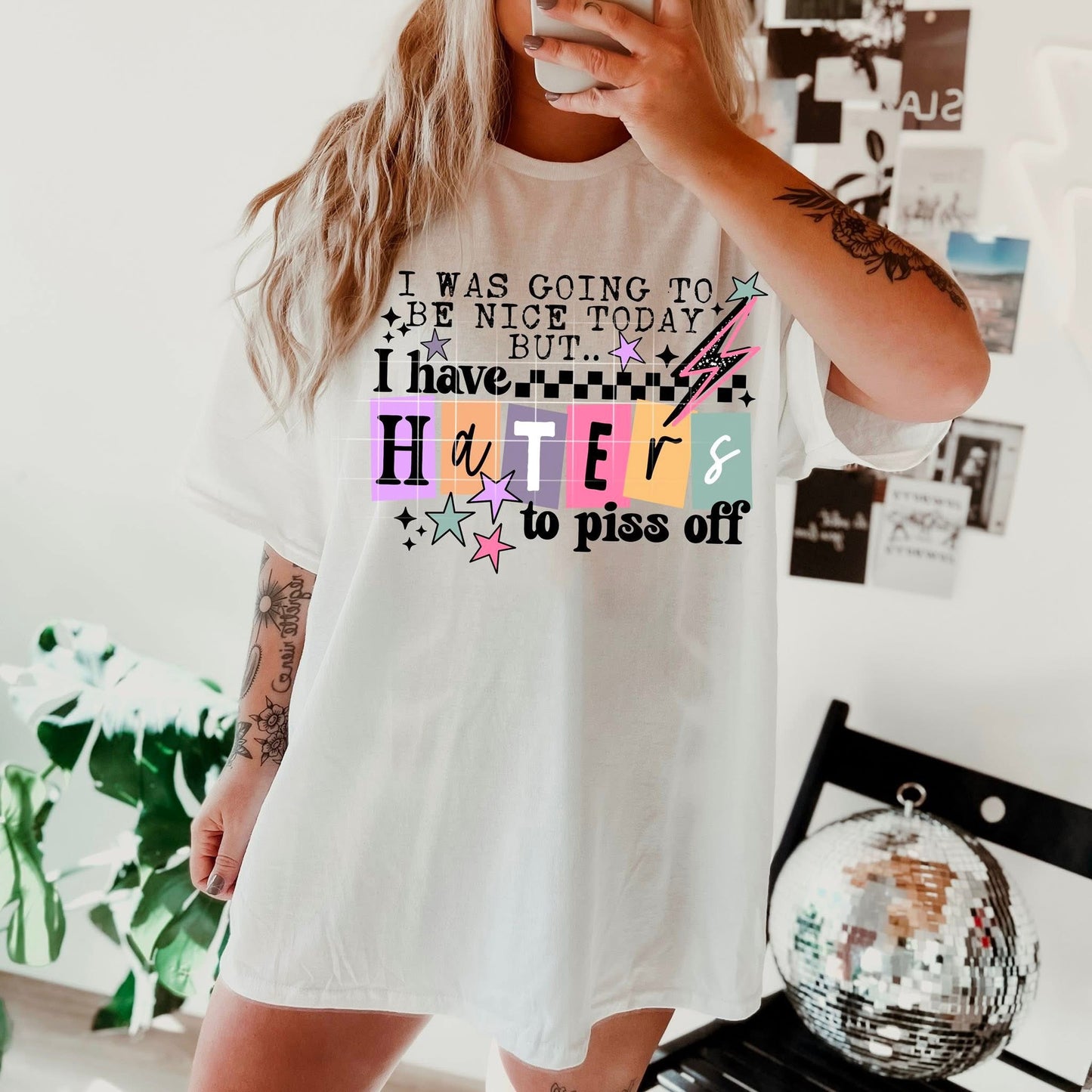 I Was Going To Be Nice Today / Black  - TRANSFER (CS)