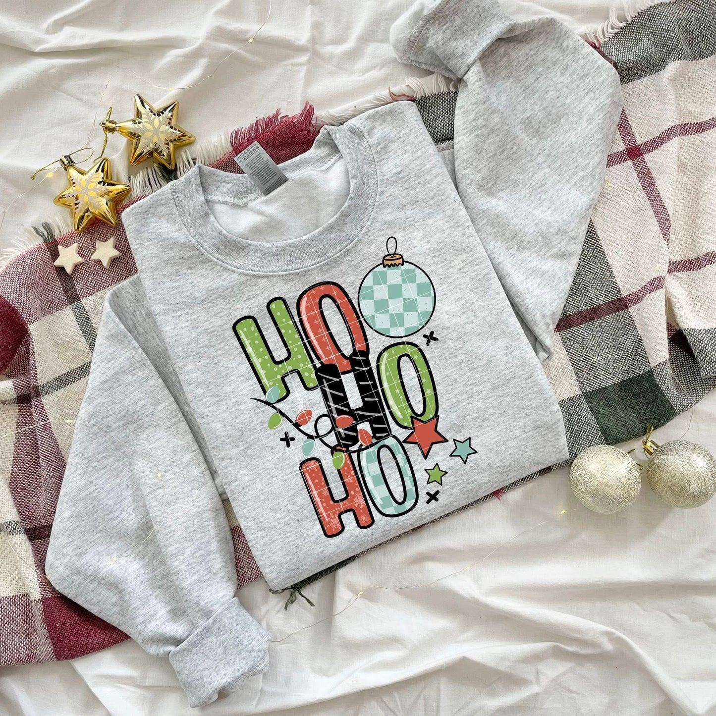 Ho Ho Ho / Red & Green - TRANSFER (CS)