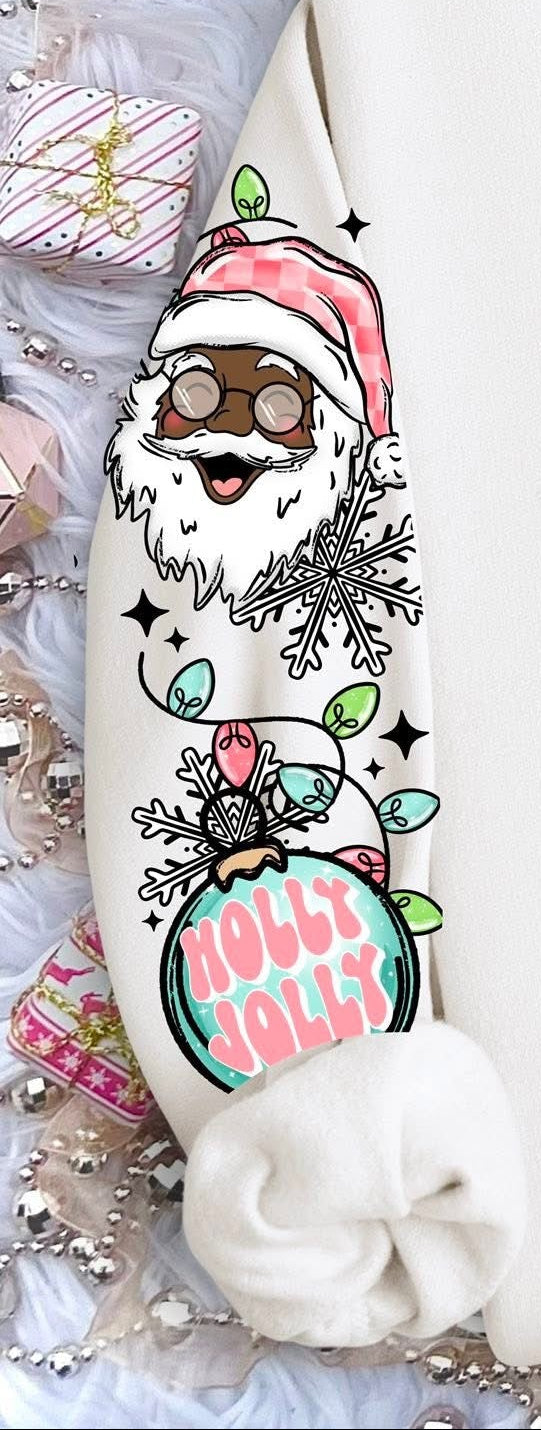 Merry Christmas /Brown - SLEEVE ONLY- TRANSFERS (CS)