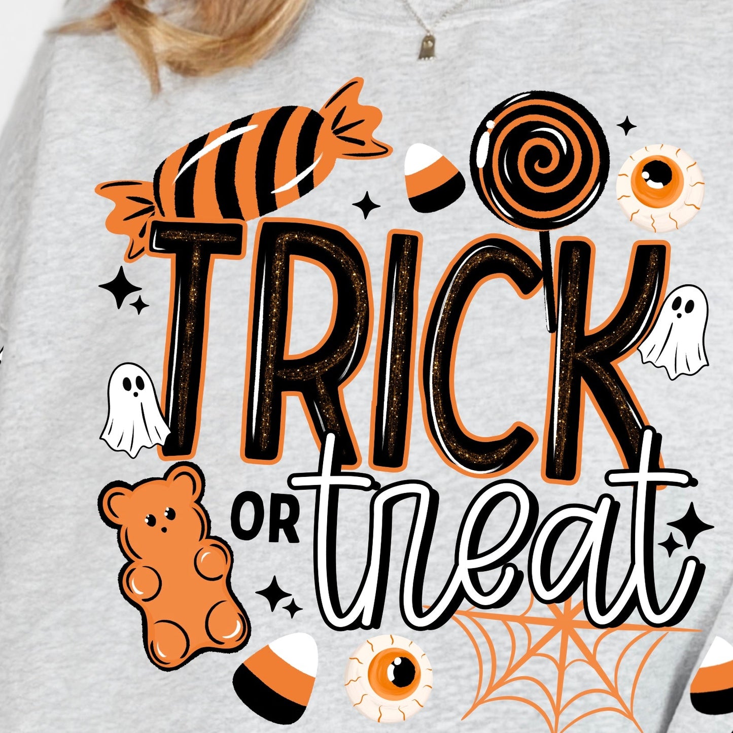 Trick Or Treat - FRONT ONLY  - TRANSFERS (CSC)