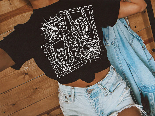 Skelly Stamps / White -  TRANSFER (Lyttle)