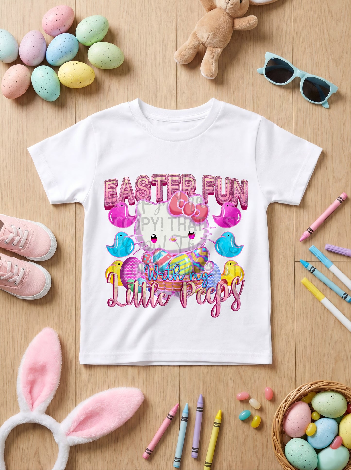 Easter Fun Little Peeps - TRANSFER (CSA)