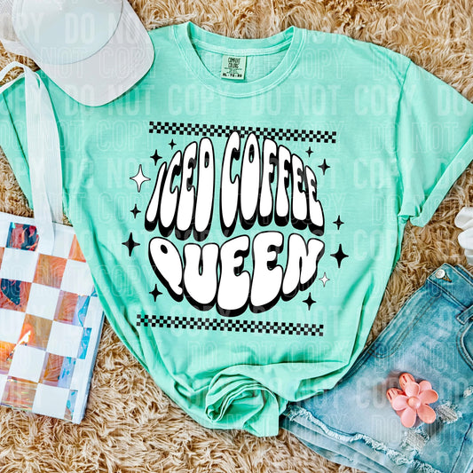 Iced Coffee Queen - TRANSFERS (SBB)