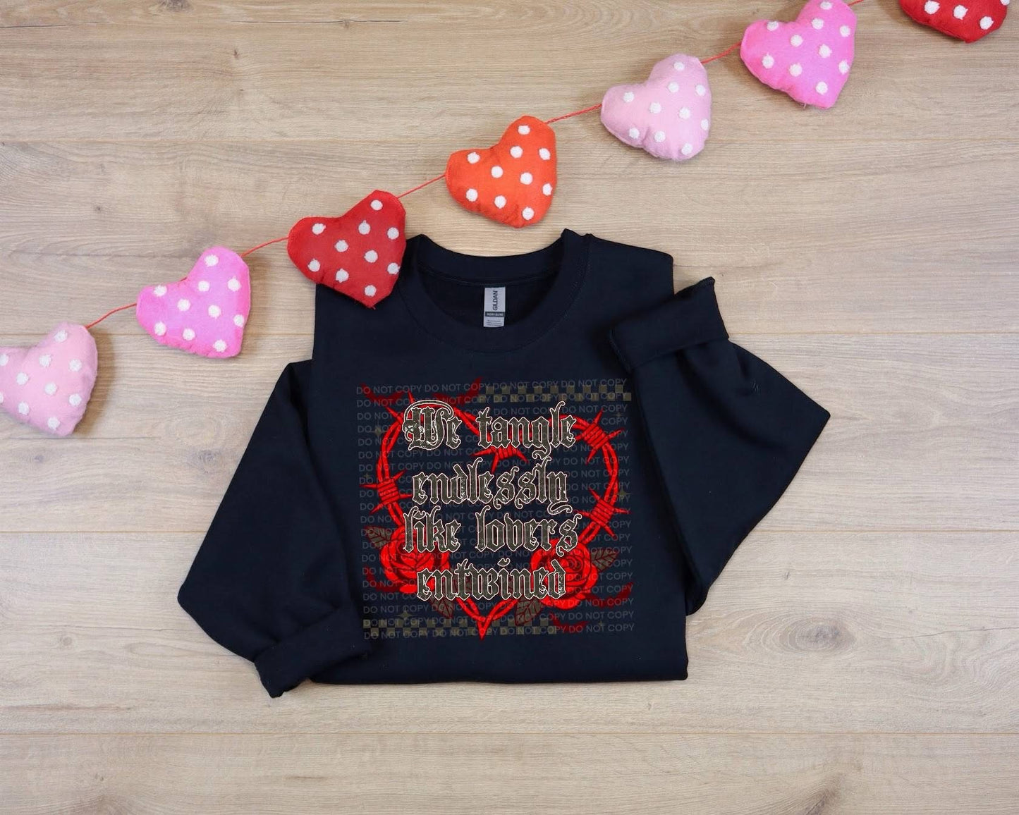 We Tangle - COMPLETED SWEATSHIRT