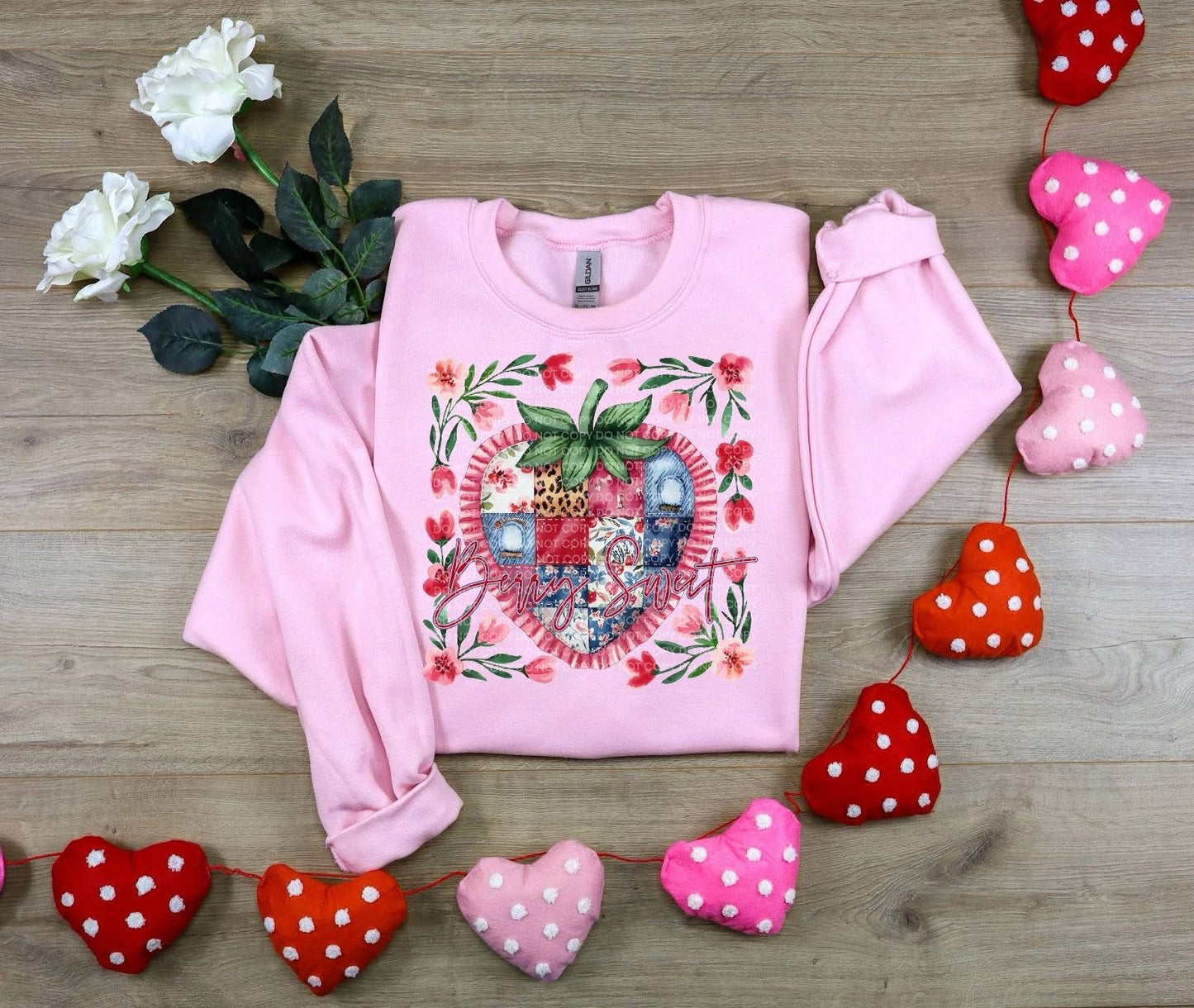 Berry Sweet - COMPLETED SWEATSHIRT