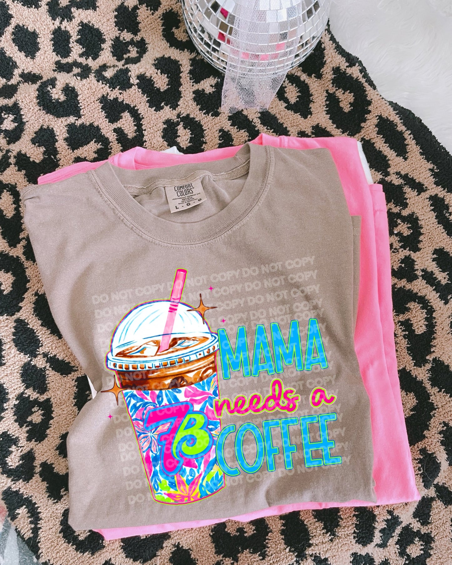 Mama Needs A Coffee 2 -  TRANSFER (SC)