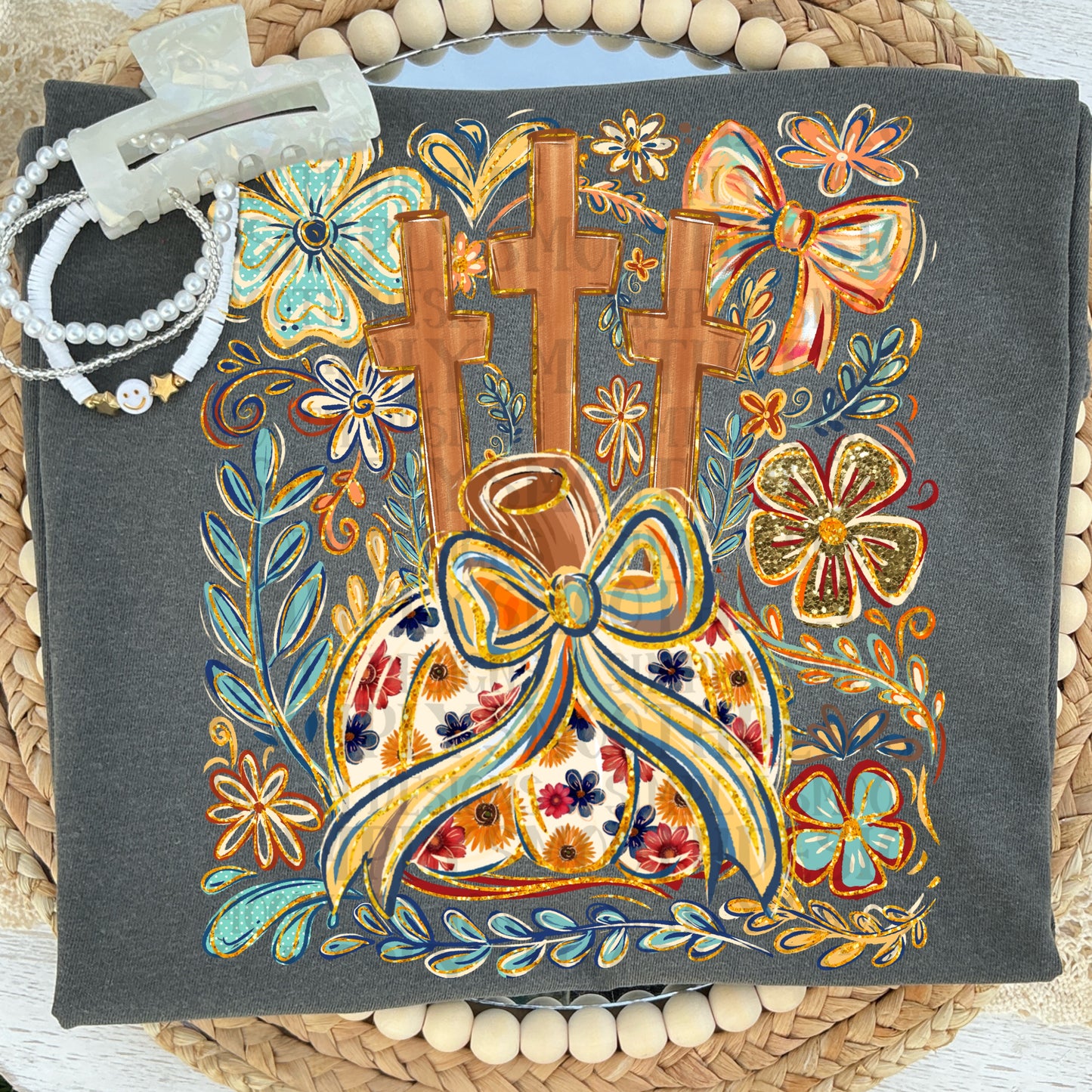 Pumpkin Crosses - Transfers (SS)