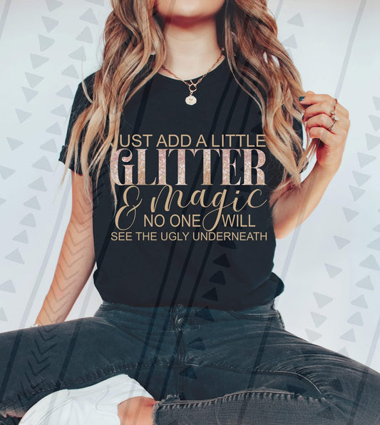Just Add A Little Glitter -  TRANSFER (TGG)