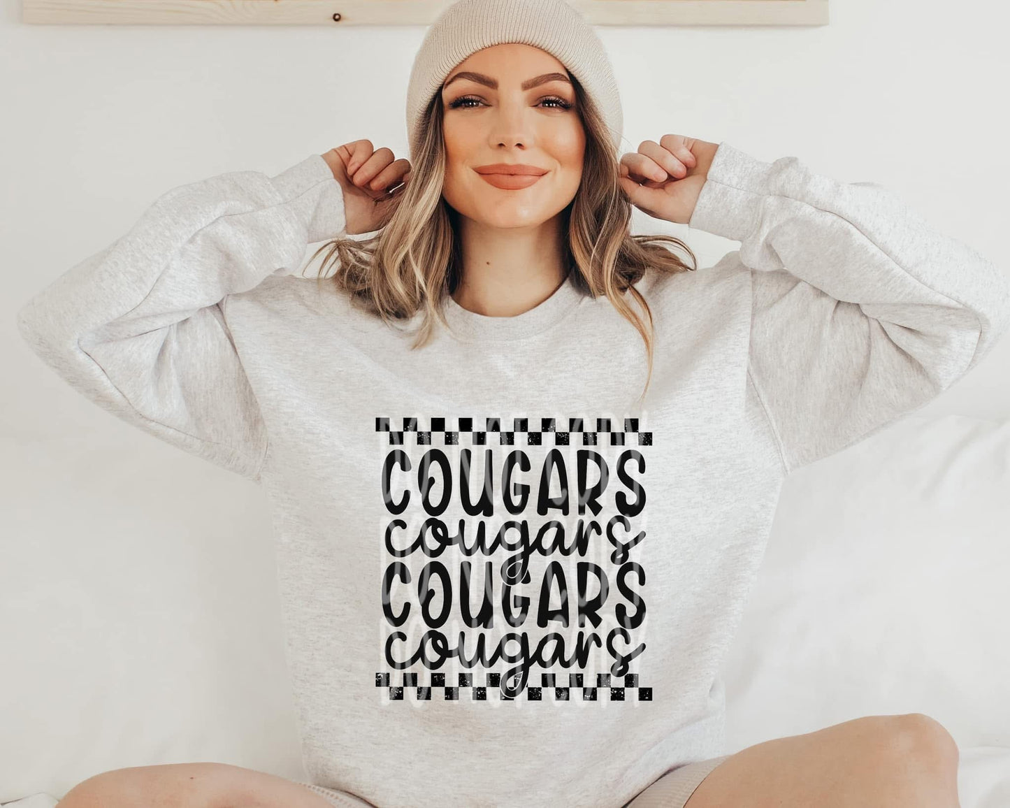 Cougars- COMPLETED SWEATSHIRT
