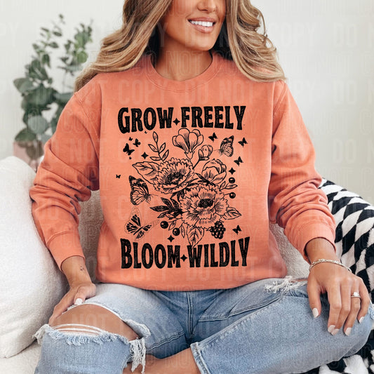 Grow Freely Bloom Wildly -   TRANSFER (SBB)