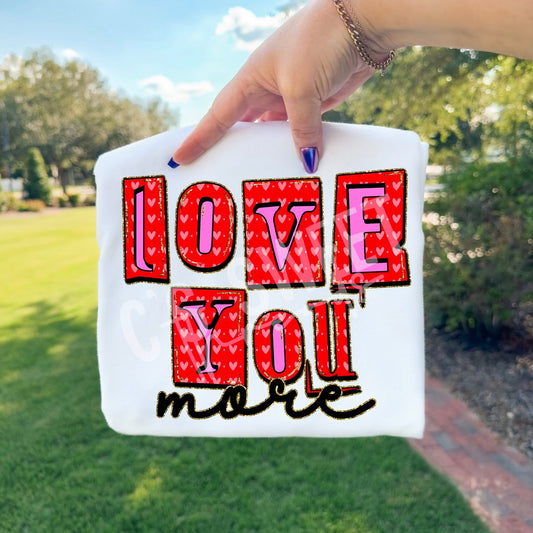 Love You More - TRANSFER (CST)