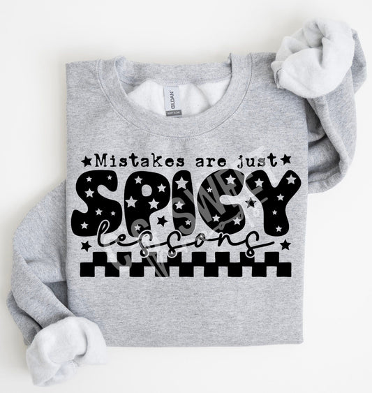 Mistakes Are Just Spicy Lessons - TRANSFER (CST)