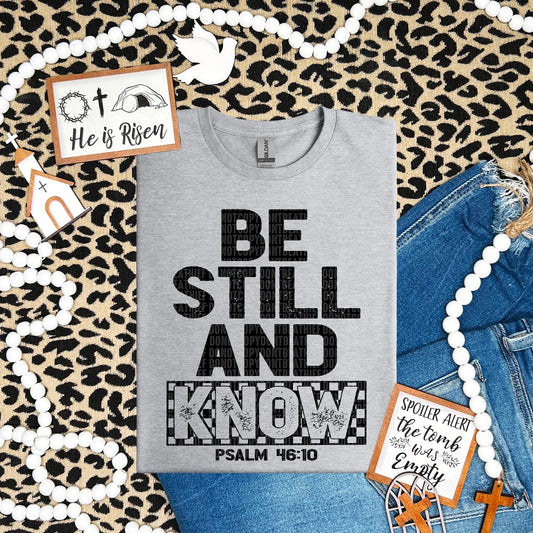 Be Still And Know  - TRANSFERS (SDD)