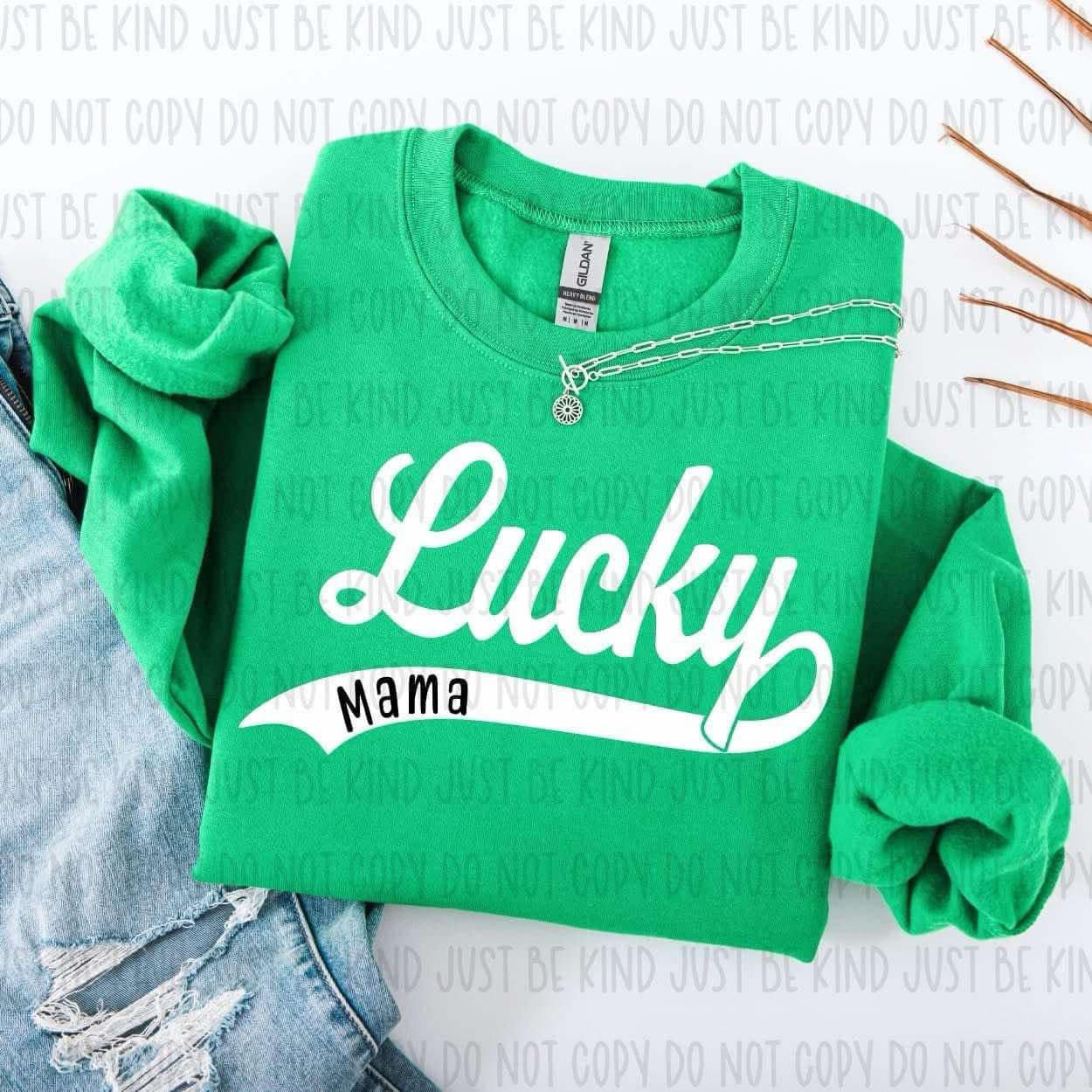 Lucky Mama - COMPLETED SWEATSHIRT