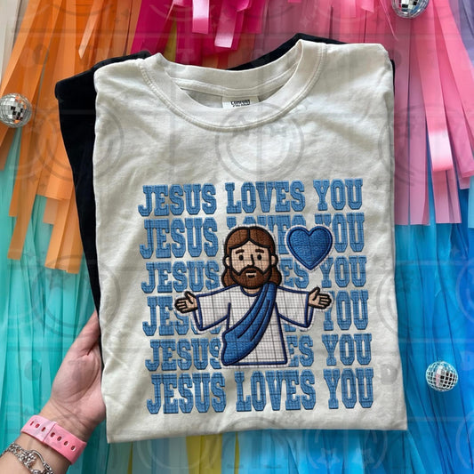Jesus Loves You / Blue - TRANSFER (HW)
