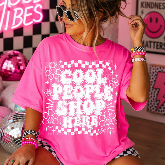 Cool People Shop Here - Transfers (SBB)