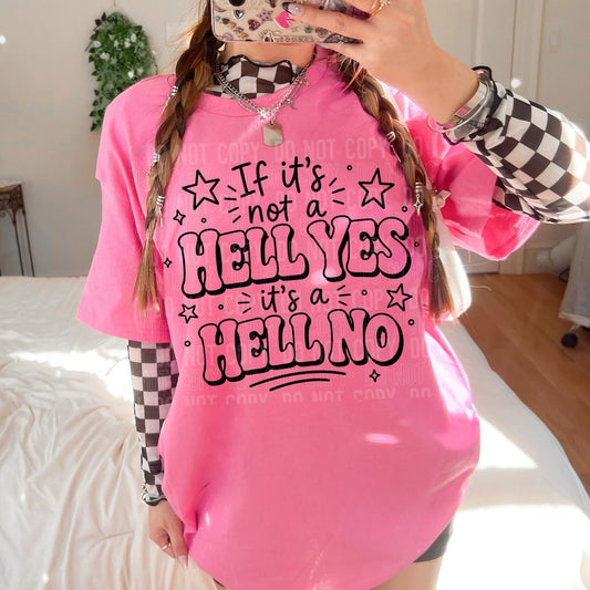 If It's Not A Hell Yes - Transfers (SBB)
