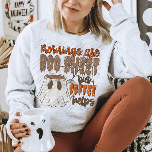 Mornings Are Boo Sheet - Transfers (CC)