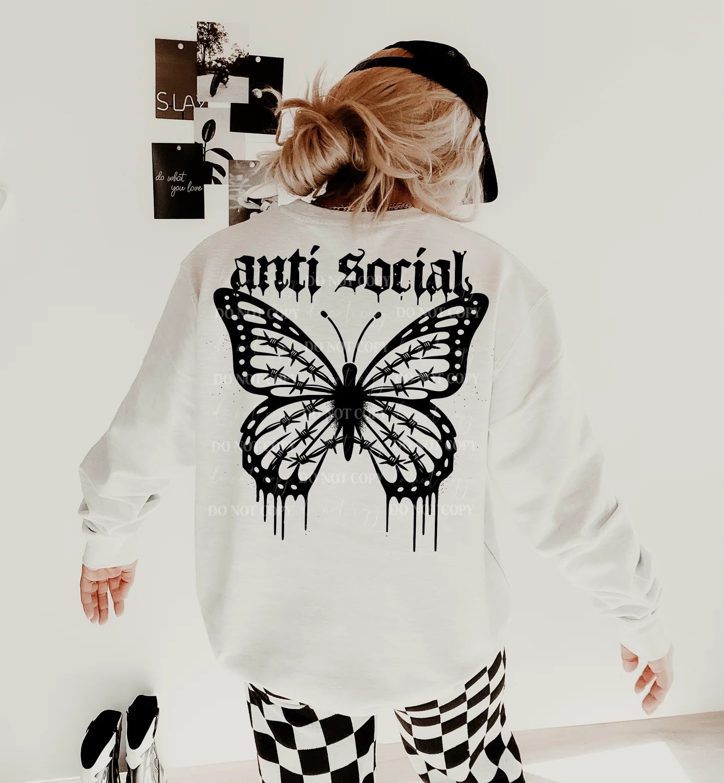 Anti-Social Butterfly - TRANSFER (L)