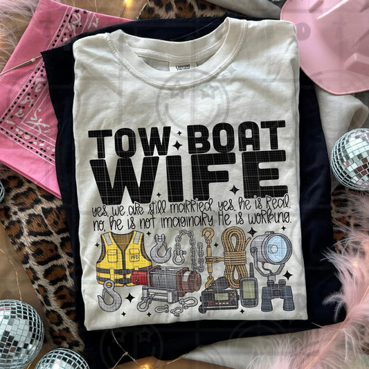 Tow Boat Wife- TRANSFER (HW)