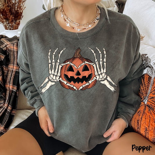 Pumpkin With Skelly -  Transfers (CC)