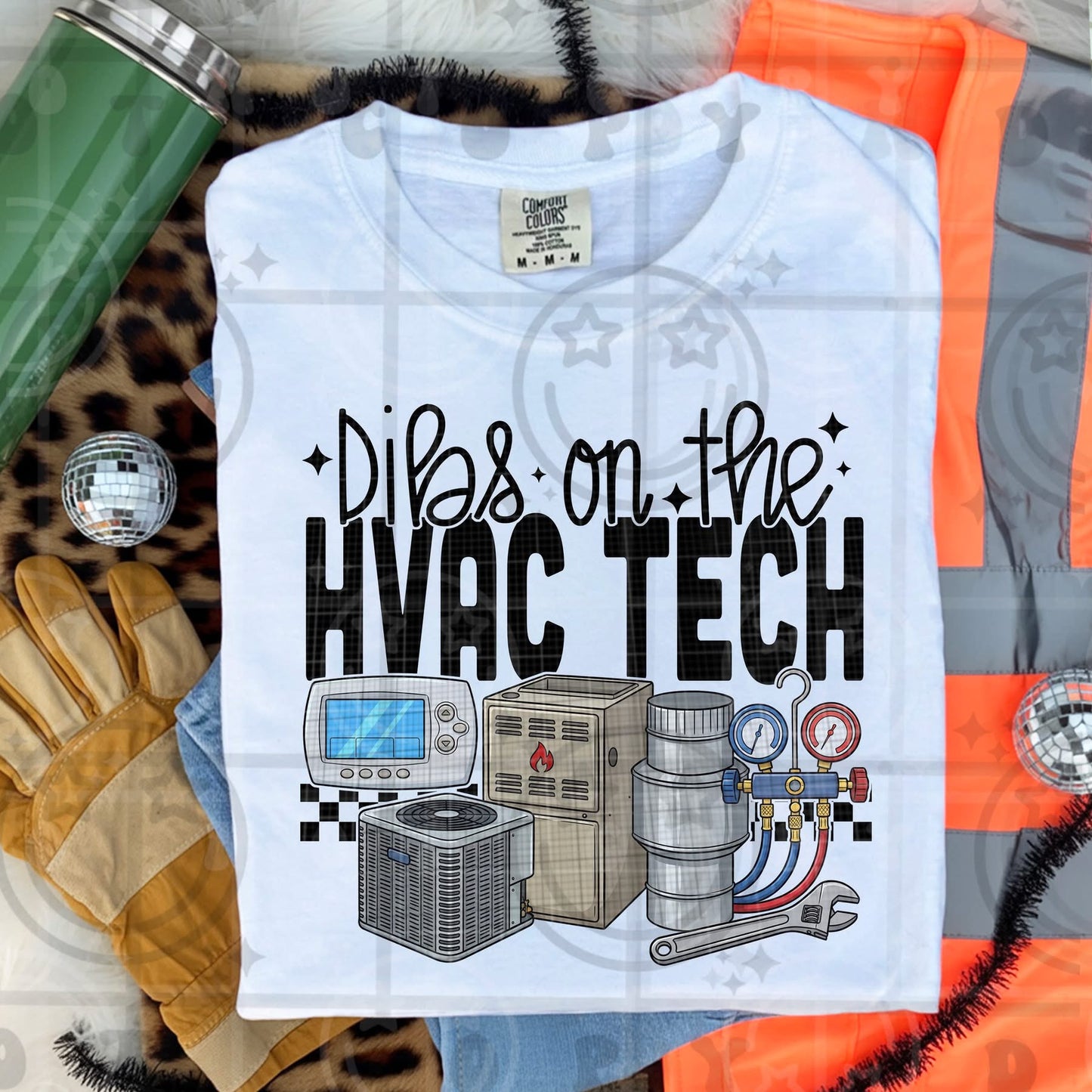 Dibs On The HVAC Tech - TRANSFER (HW)