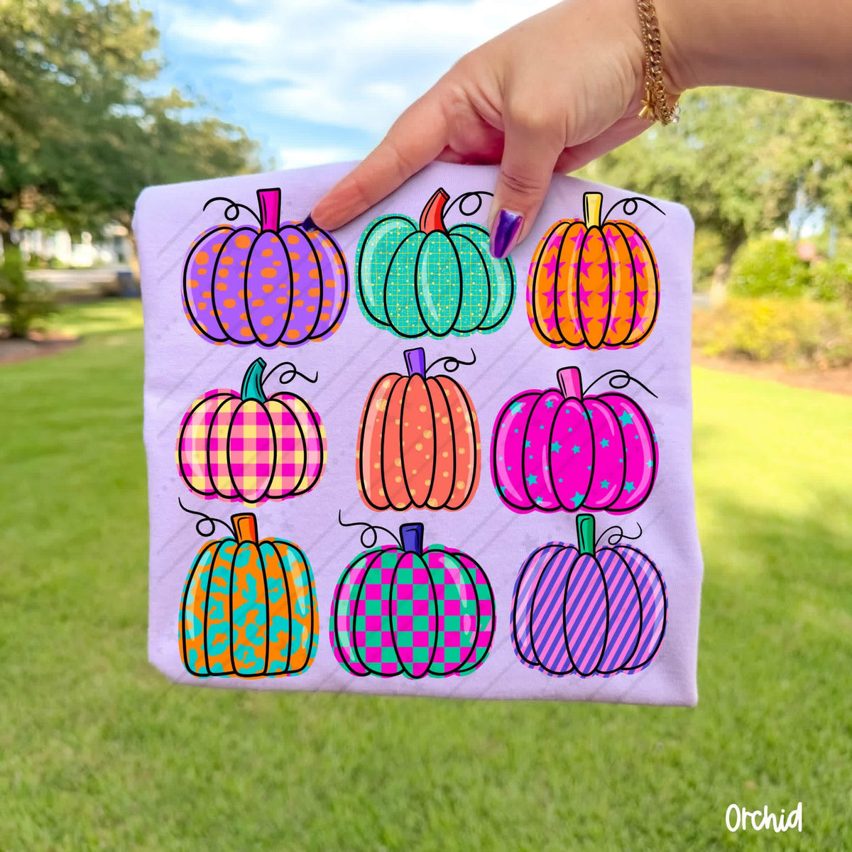 Pumpkins 2 With Purple - Transfers (CC)