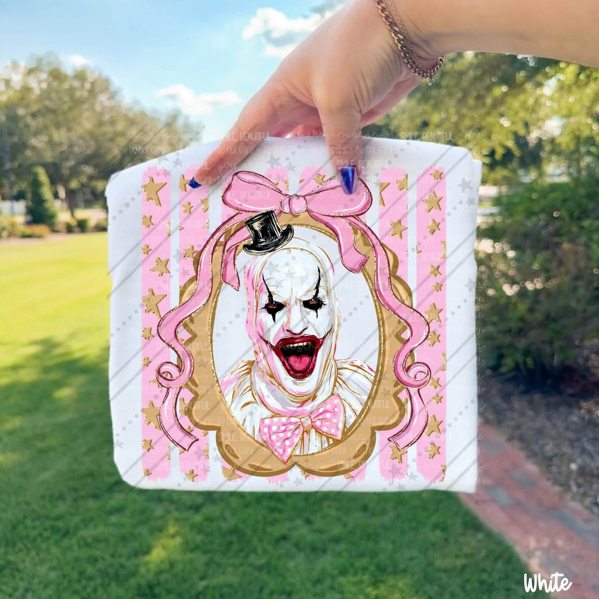 Clown / Gold Frame - Transfers (CC)