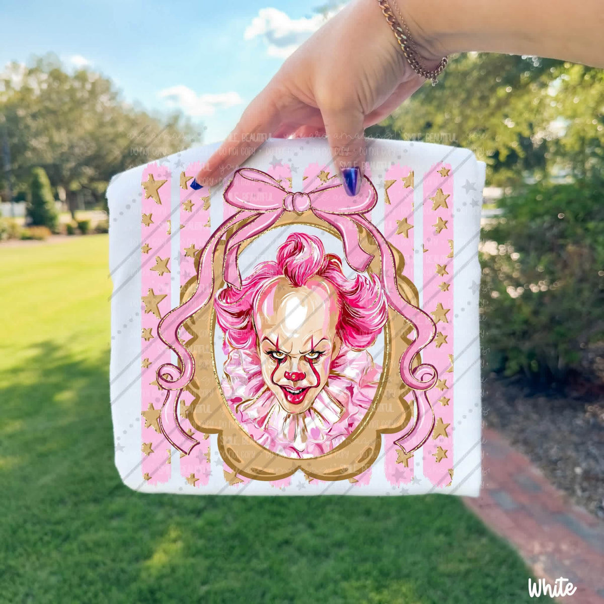 Clown 2 / Gold Frame - Transfers (CC)