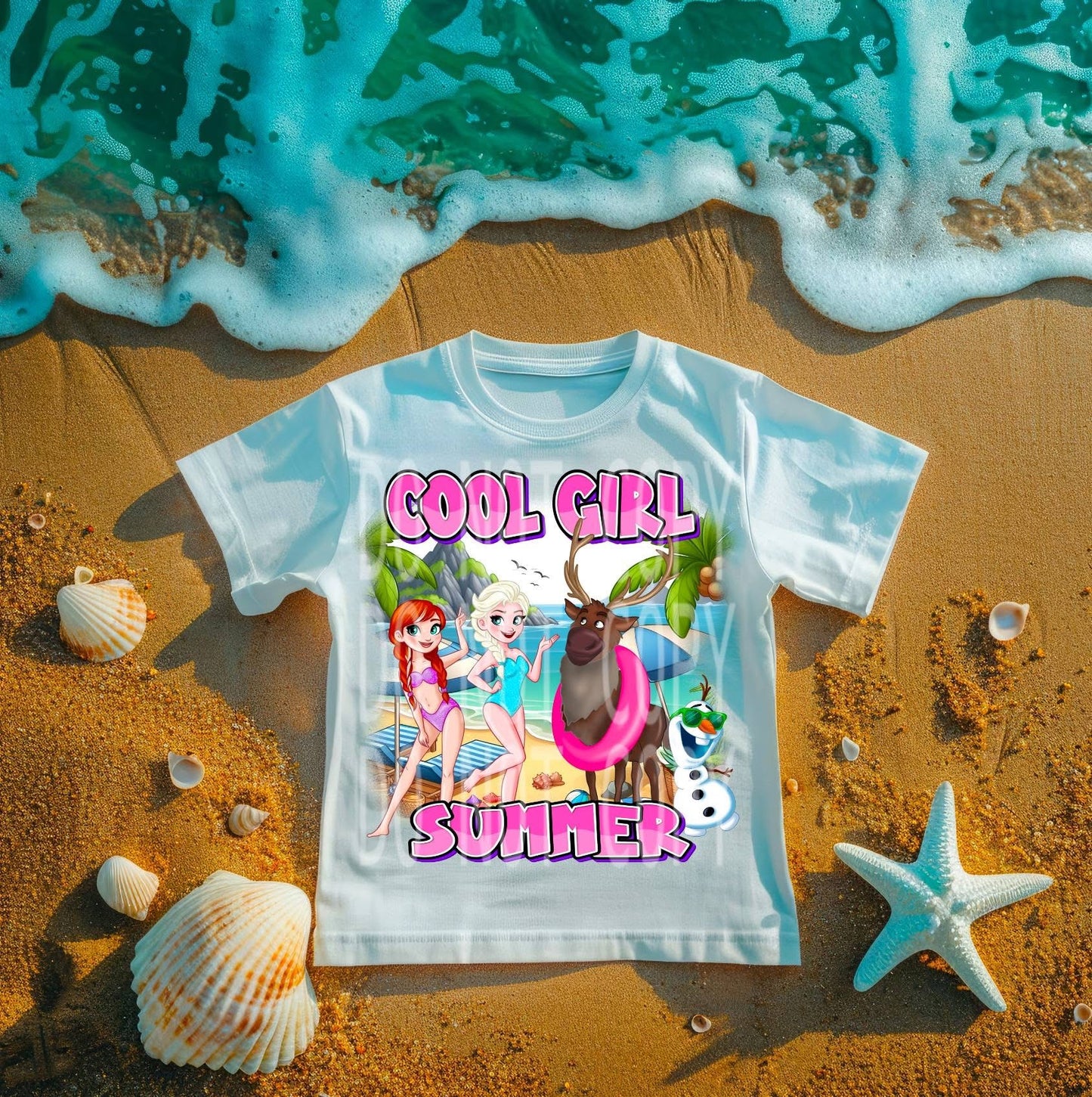 Cool Girl Summer -  TRANSFERS (DD)