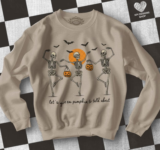 Let's Give Em Pumpkins / Black - TRANSFER (KPI)