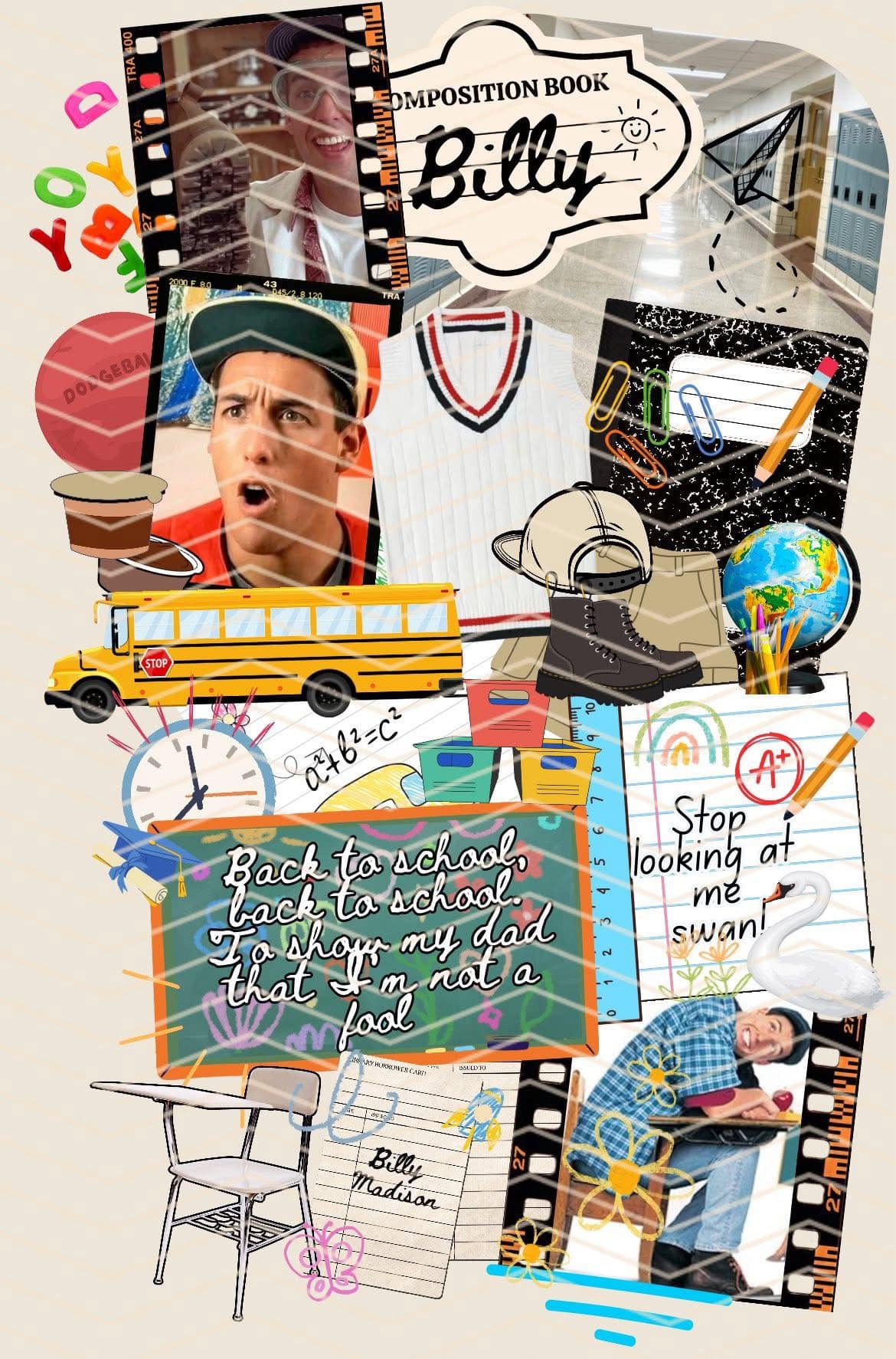 Composition Book -  TRANSFERS (TIB)
