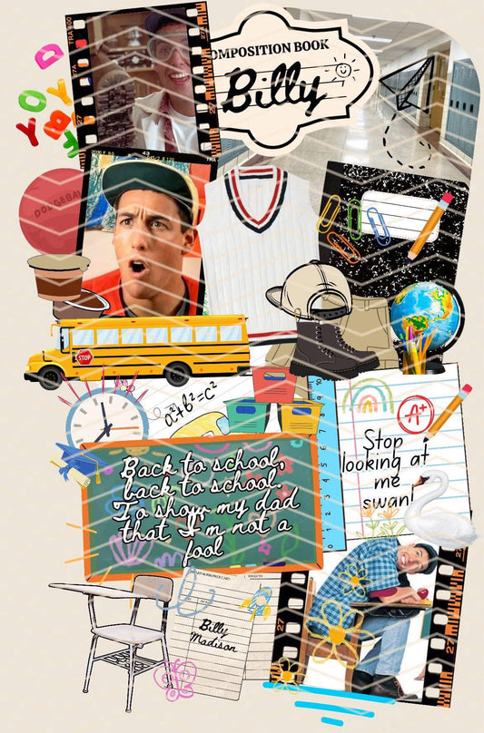 Composition Book -  TRANSFERS (TIB)