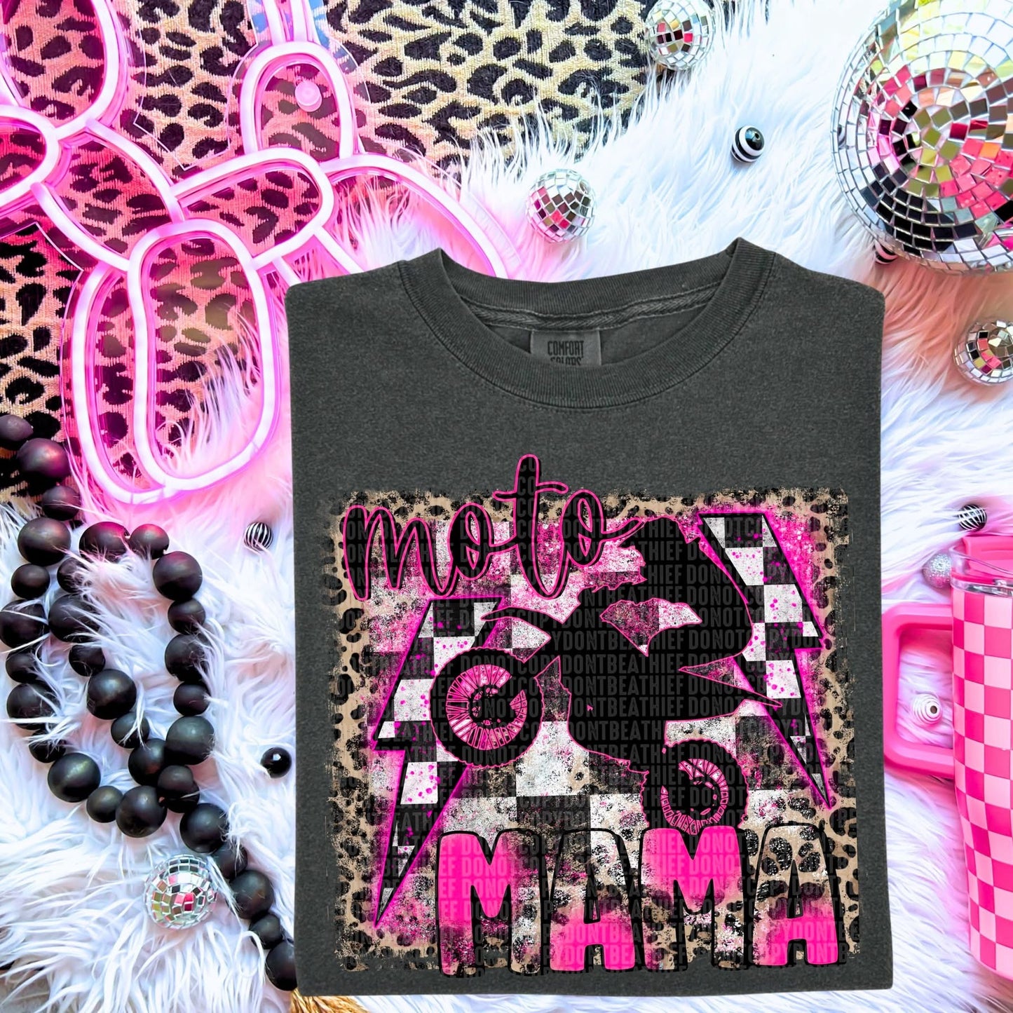 Moto Mama / Pink  -  TRANSFERS (SDD)