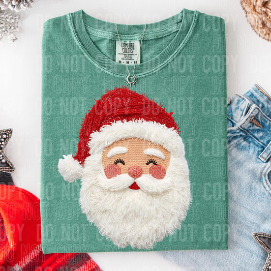 Santa / White With Red Hat - COMPLETED TEE