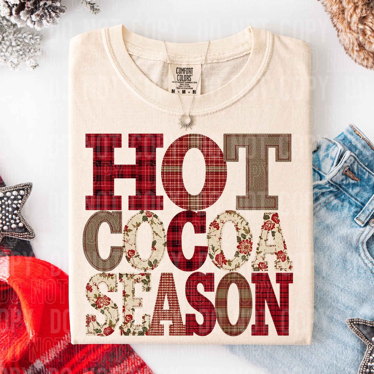 Hot Cocoa Season Patch - TRANSFER (SBB)