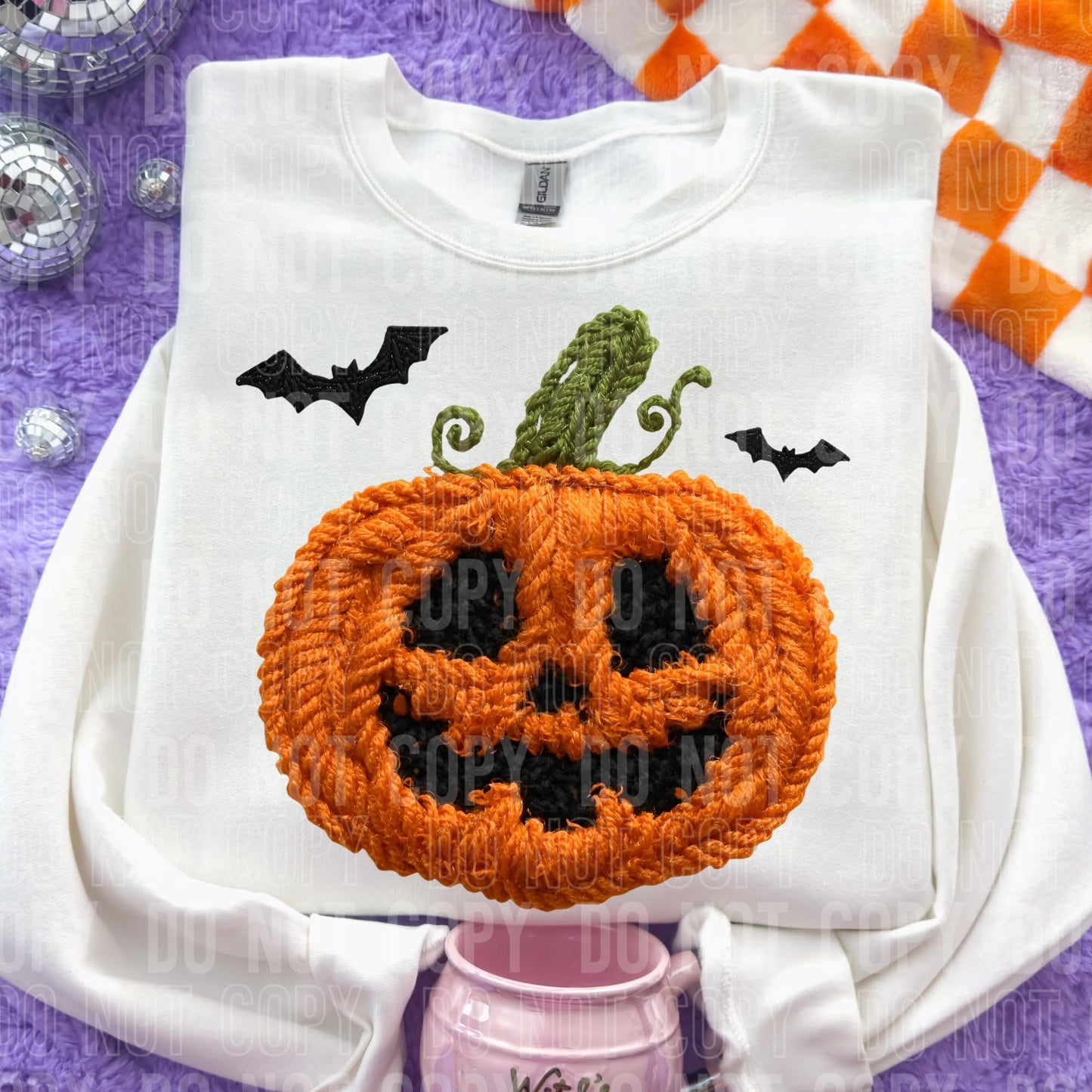 Pumpkin - COMPLETED SWEATSHIRT