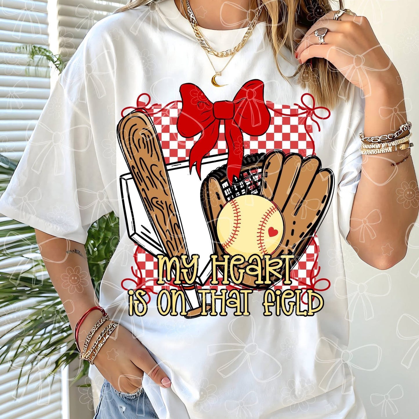 My Heart Is On That Field Softball -  TRANSFER (CC)