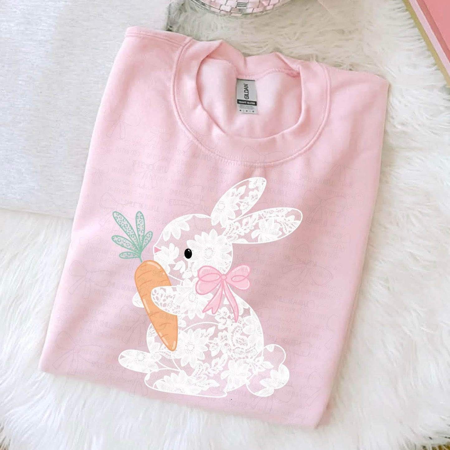 Bunny With Carrot -  TRANSFER (CC)