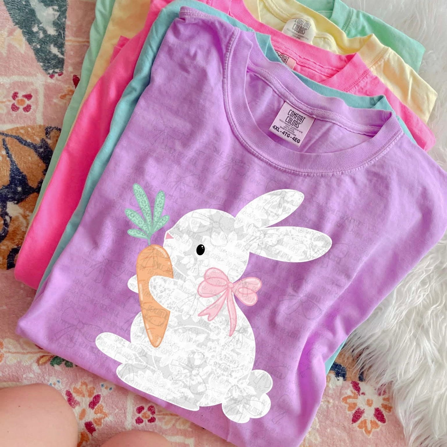 Bunny With Carrot -  TRANSFER (CC)