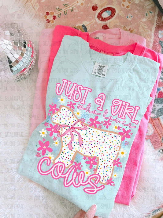Just A Girl Who Loves Cows  -  TRANSFER (CC)
