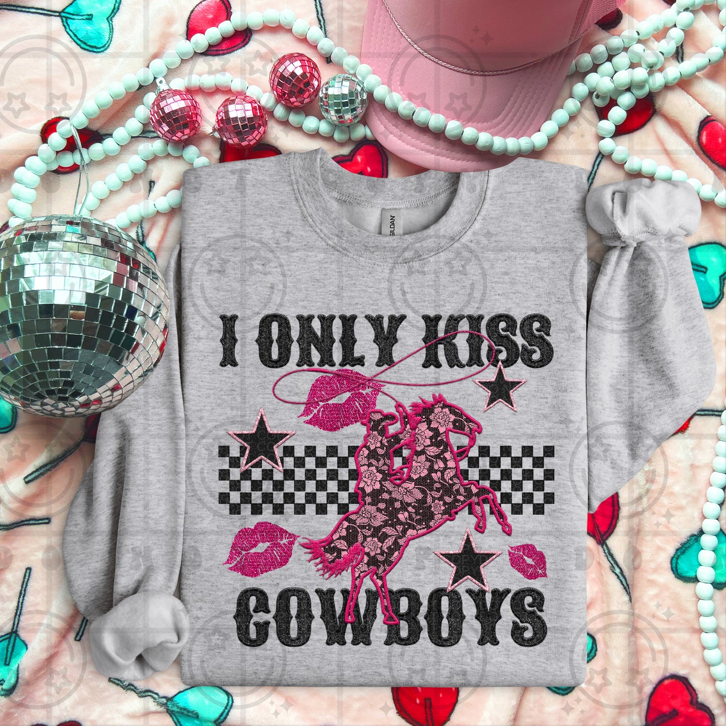 I Only Kiss Cowboys- TRANSFER (HW)