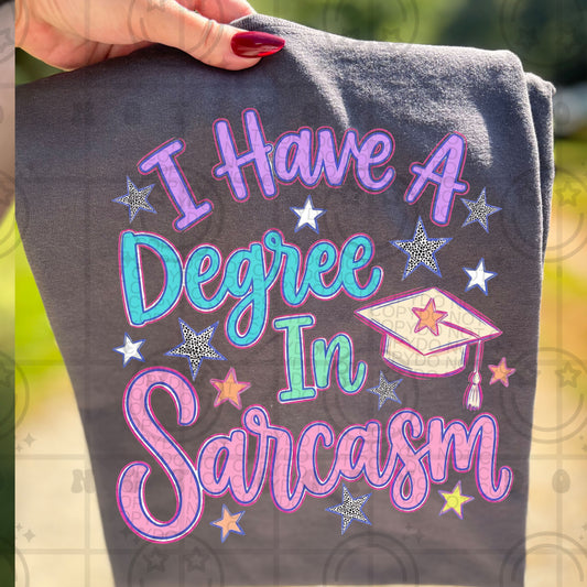 I Have A Degree - TRANSFER (HW)